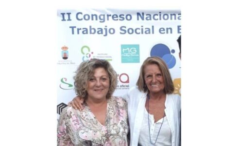 La imagen muestra a Loli Rodríguez y Ana Hernández, socias de ATSEL.